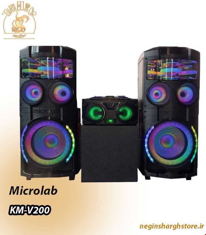 اسپیکر خانگی میکرولب مدل km-200v